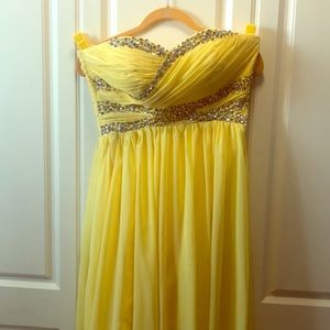 Chiffon gown